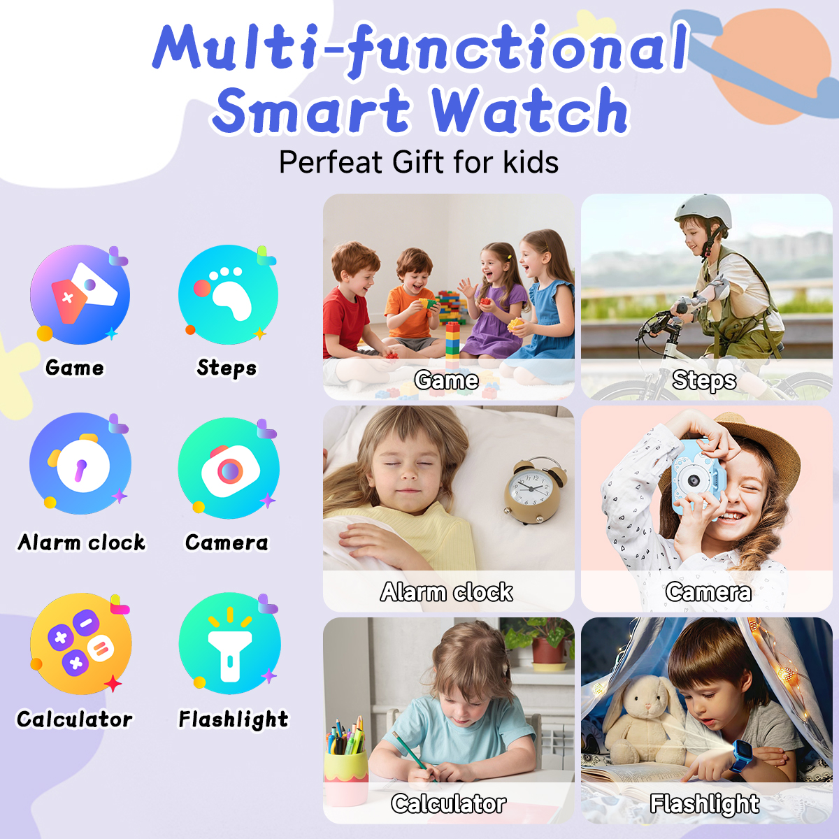 Kids Smartwatch HD Camera Vide – Smartwatch Watches Birthday Gift For Boys recenzja i cena