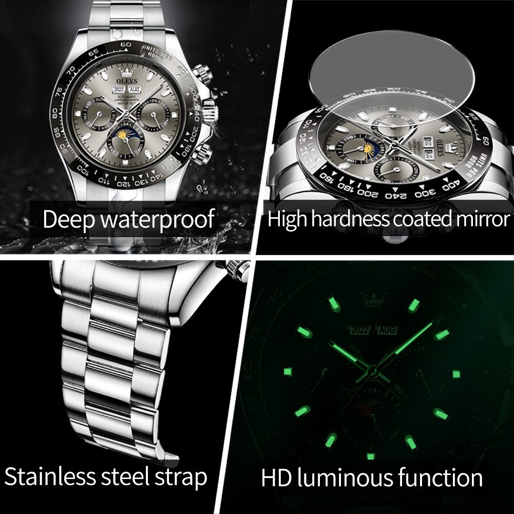 OLEVS 6654 Luxury Mens Watch C – Watches Omega recenzja i cena