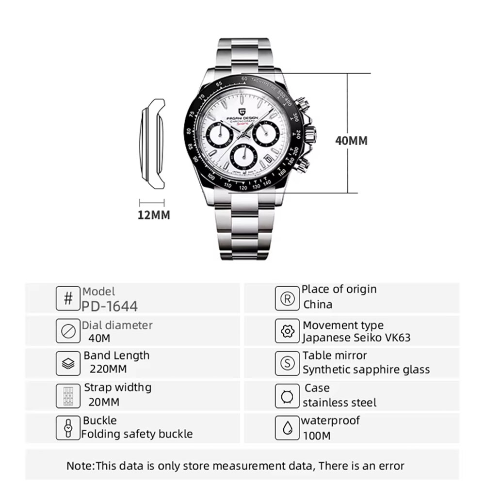 PAGANI DESIGN Top Men Business – Anti-Magnetic Watch recenzja i cena