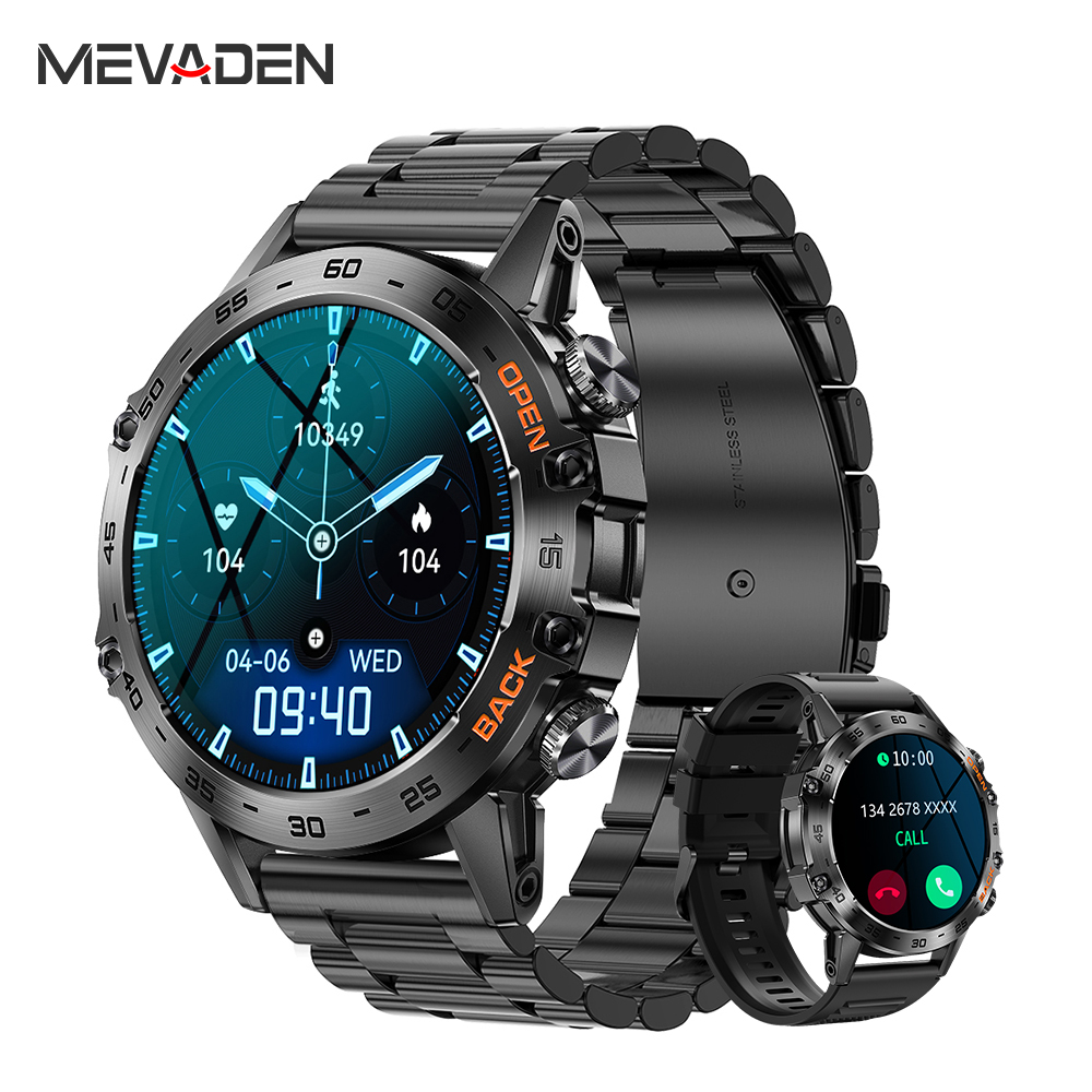 MEVADEN Steel 1.39 inch Men Lu – Smartwatch Health Watches For Men recenzja i cena
