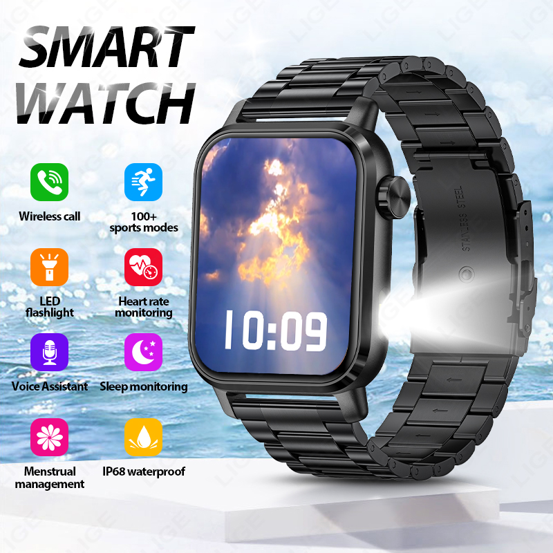 LIGE Smart Watch Sports Fitnes – Smartwatch Watches For Sale recenzja i cena