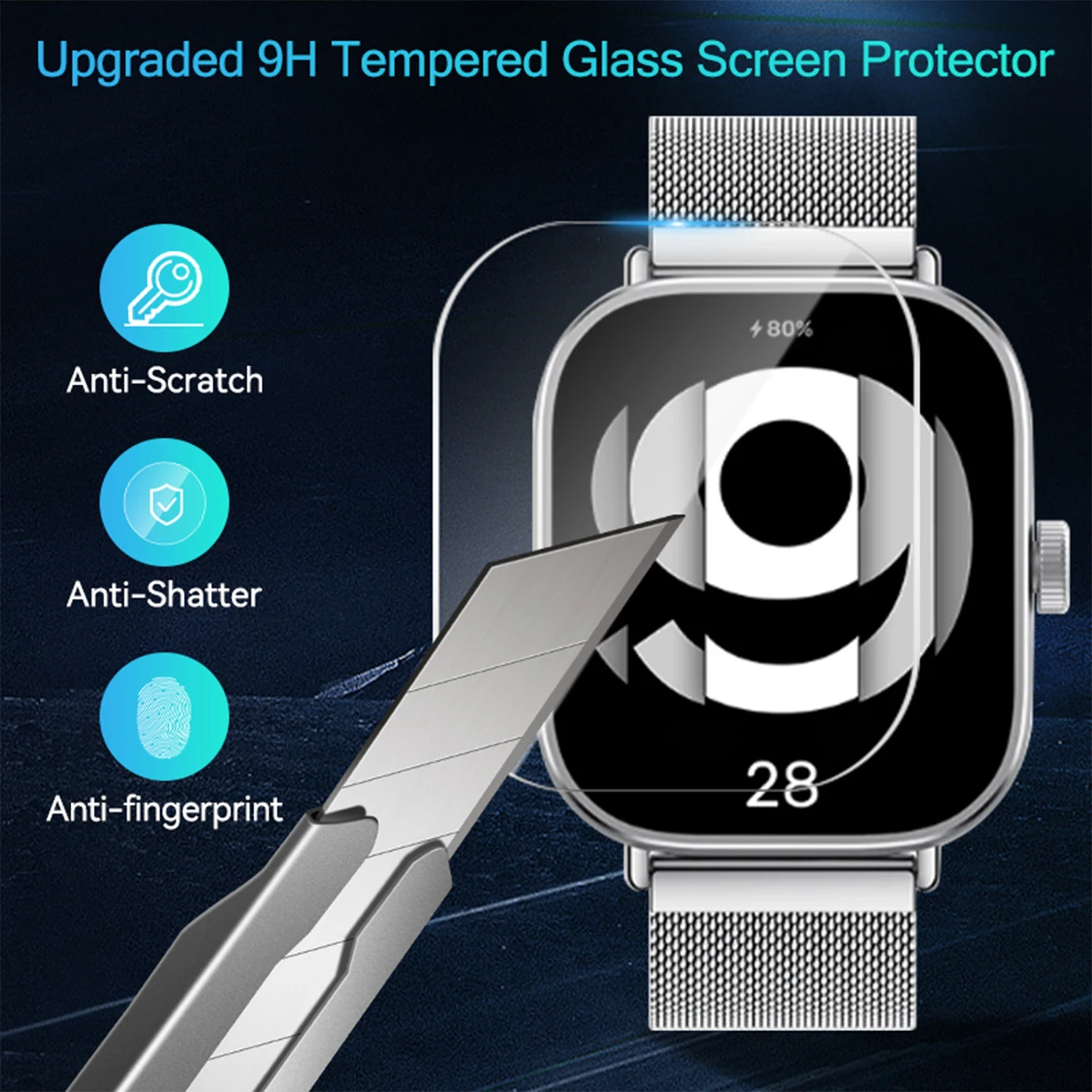 Tempered Glass for Xiaomi Redm – Watch Redmi recenzja i cena