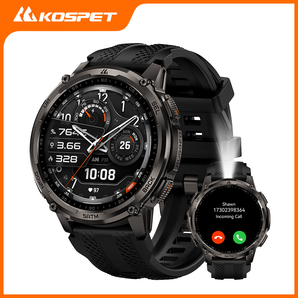 KOSPET TANK T4C Smartwatch Men – Smartwatch Health Watches For Men recenzja i cena