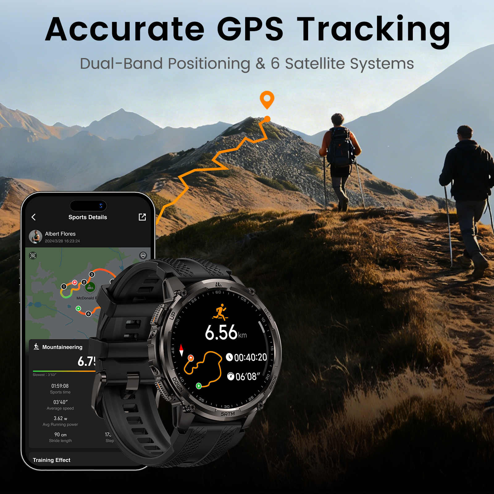 KOSPET TANK T4C Smartwatch Men – Smartwatch Health Watches For Men recenzja i cena
