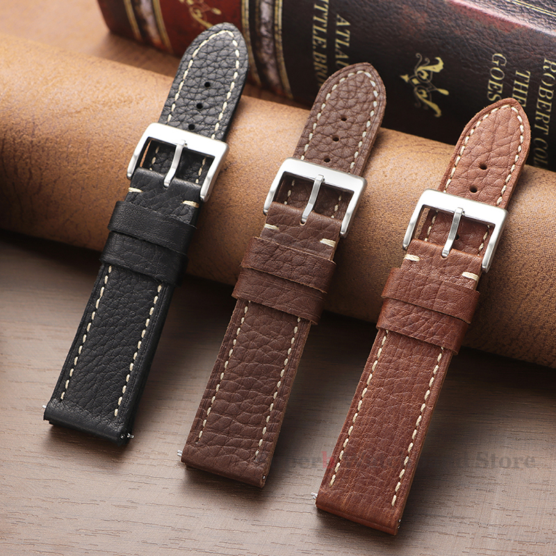 Cowhide Watch Band 20mm 22mm 2 – Omega Watches Smartwatch recenzja i cena