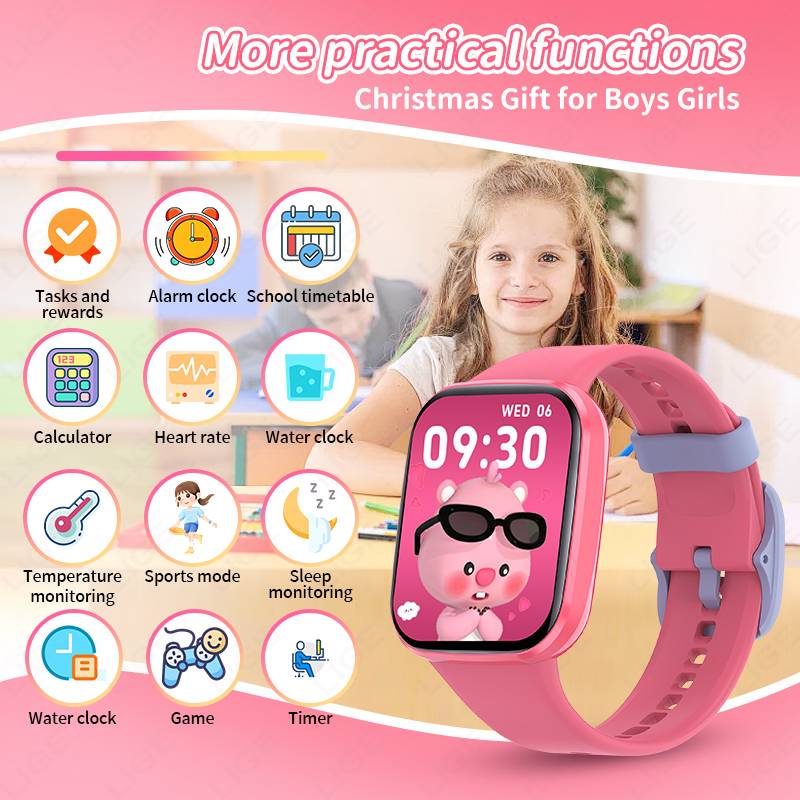 New Smart Watch Kids Boy Child – Smartwatch Watches Birthday Gift For Boys recenzja i cena