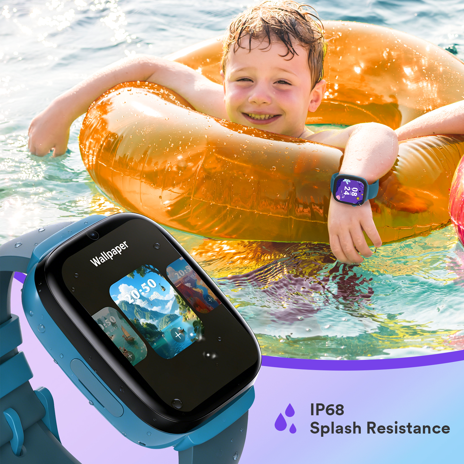 4G Kids Smartwatch with SIM GP – Smartwatch Watches Birthday Gift For Boys recenzja i cena