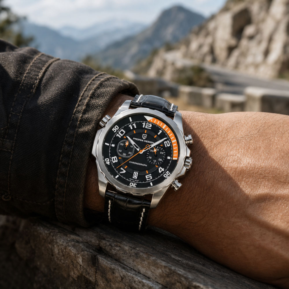 PAGANI DESIGN Classic Leather  – Anti-Magnetic Watch recenzja i cena