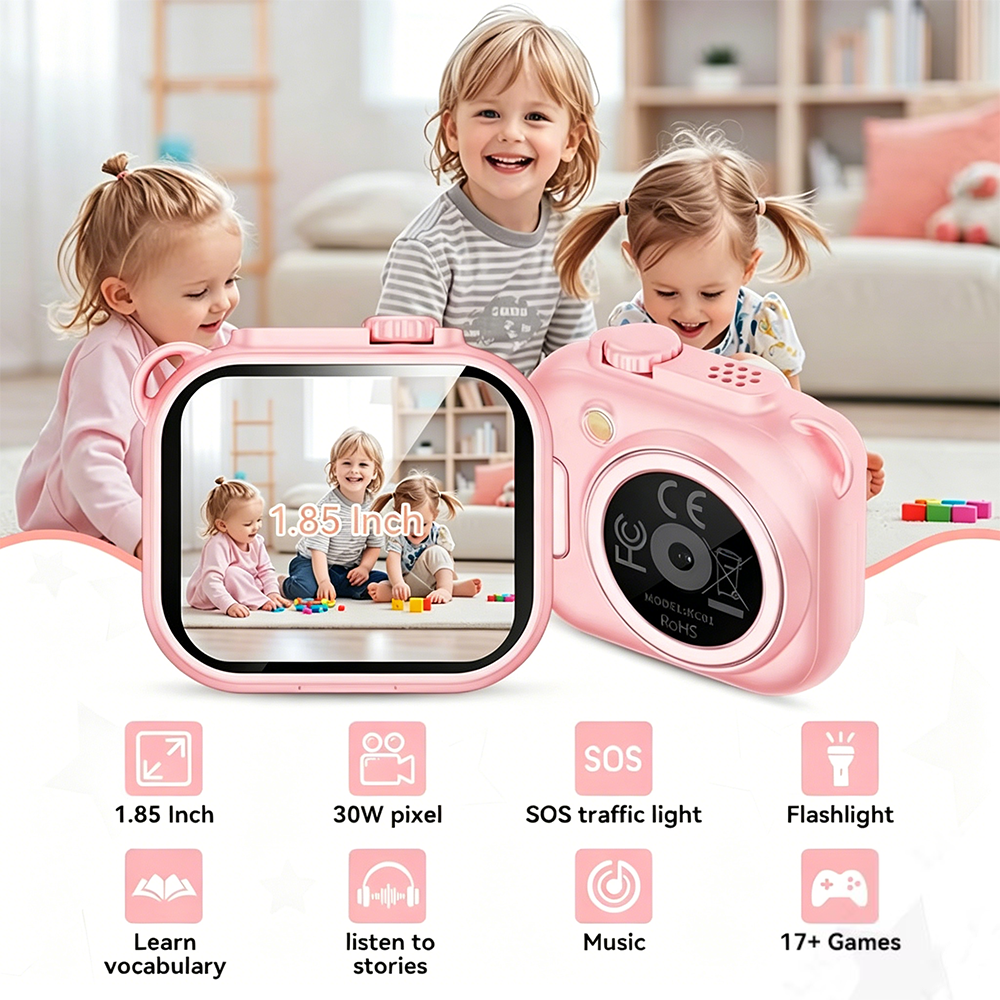 Children Camera Smartwatch Vid – Smartwatch Digital Watches For Boys recenzja i cena