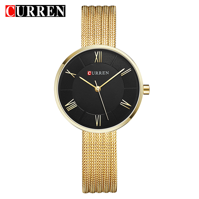 CURREN 9020 Small Dial Quartz  – Mesh Stainless Strap recenzja i cena