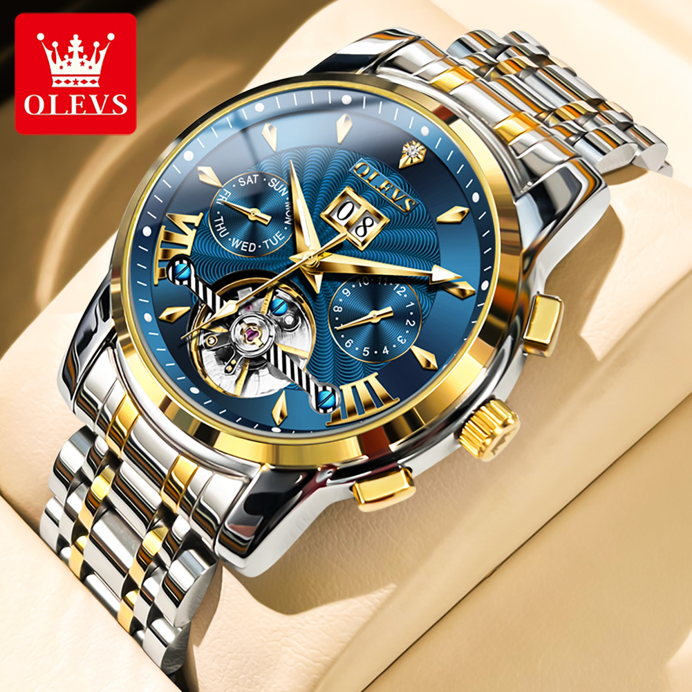 OLEVS Men Watches Luxury Fashi – Anti-Magnetic Watch recenzja i cena
