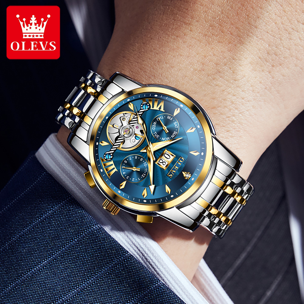 OLEVS Men Watches Luxury Fashi – Anti-Magnetic Watch recenzja i cena