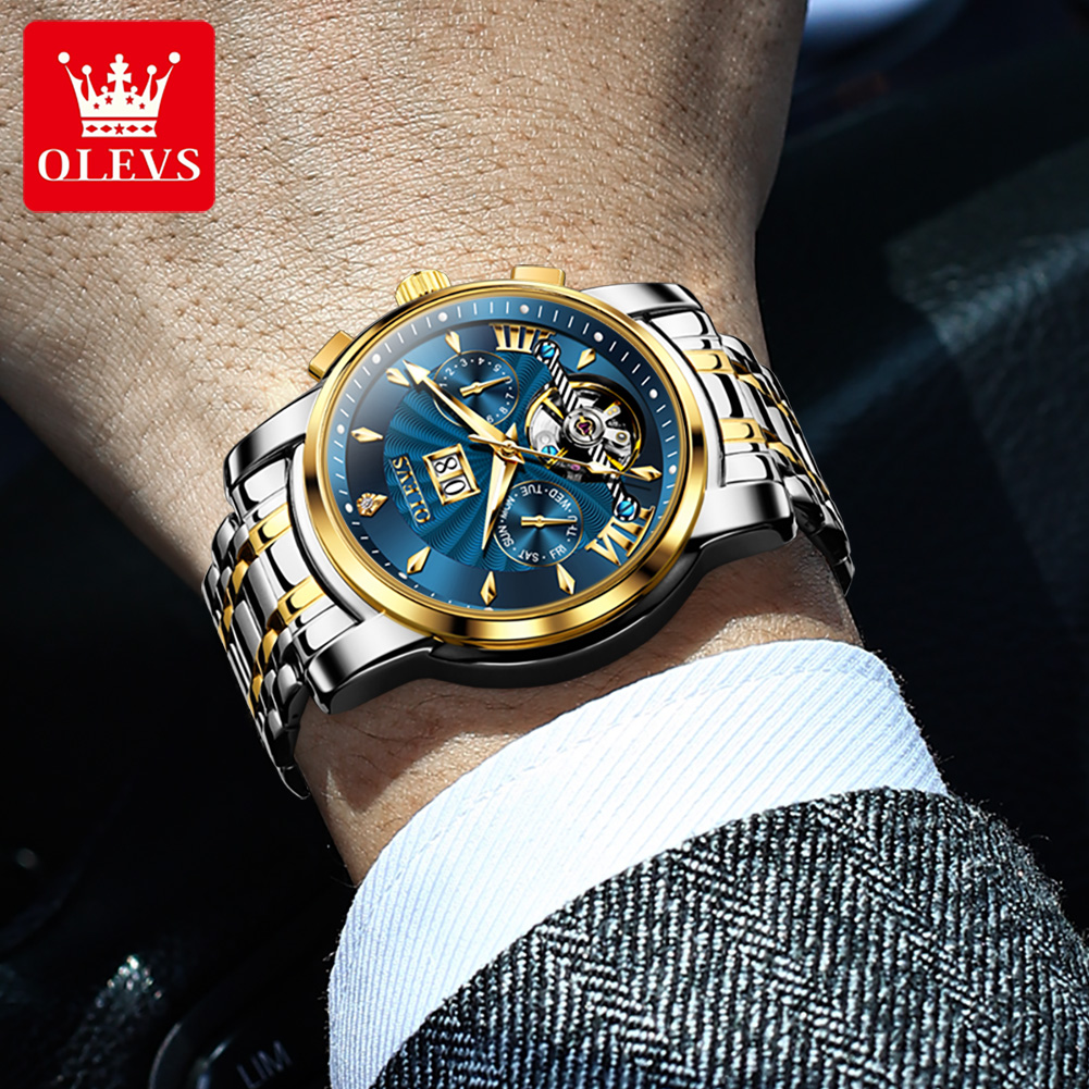 OLEVS Men Watches Luxury Fashi – Anti-Magnetic Watch recenzja i cena