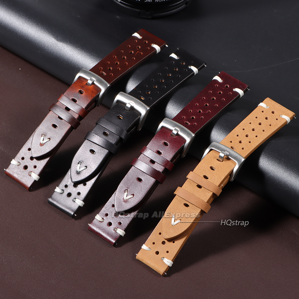 Oil Wax Cowhide Watch Strap 20 – Smartwatch Premium Watches For Women recenzja i cena