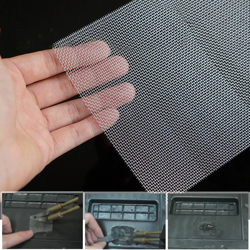 1-5Pcs Car Bumper Stainless St – Mesh Stainless Strap recenzja i cena