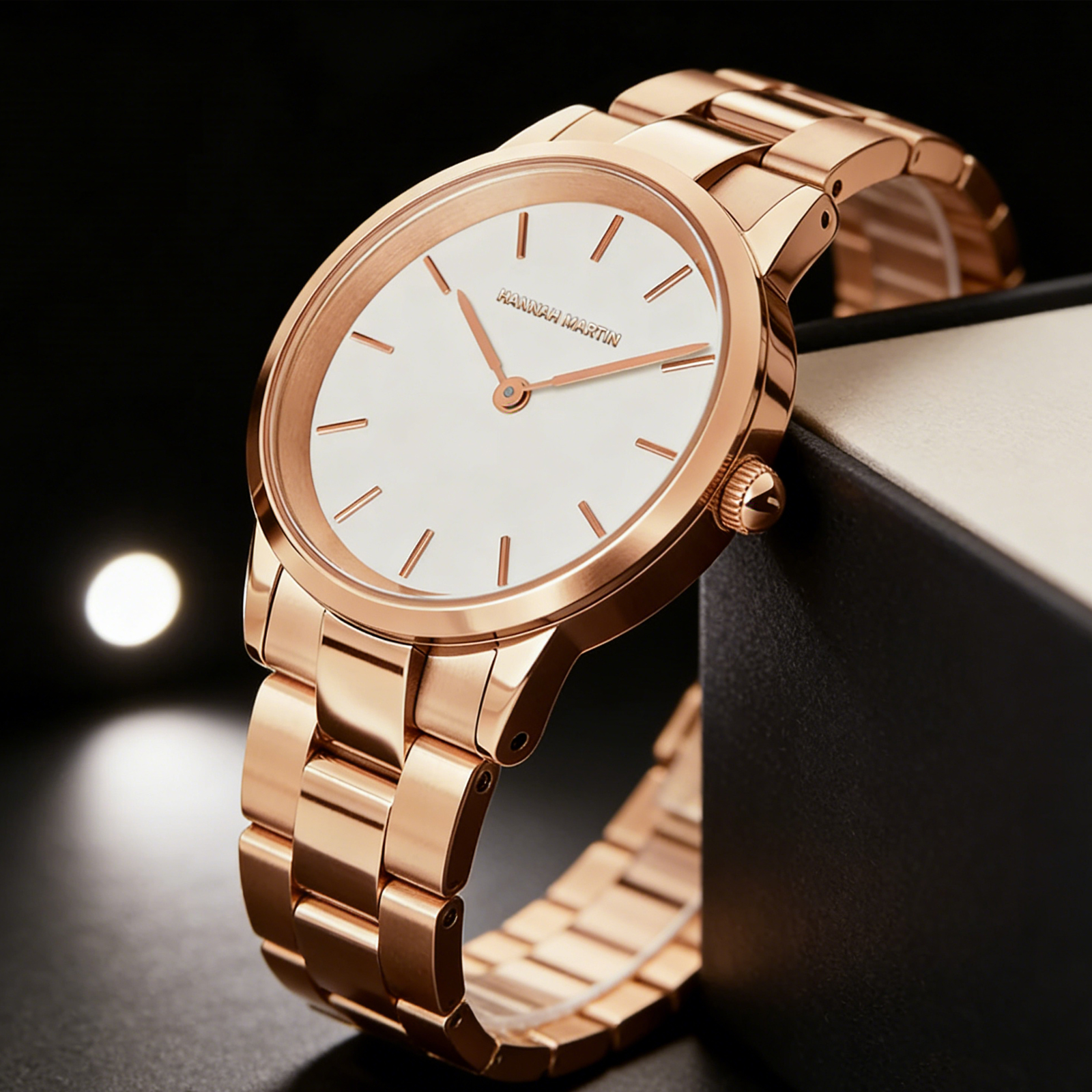 Womens Watch Rose Gold Stainle – Anti-Magnetic Watch recenzja i cena