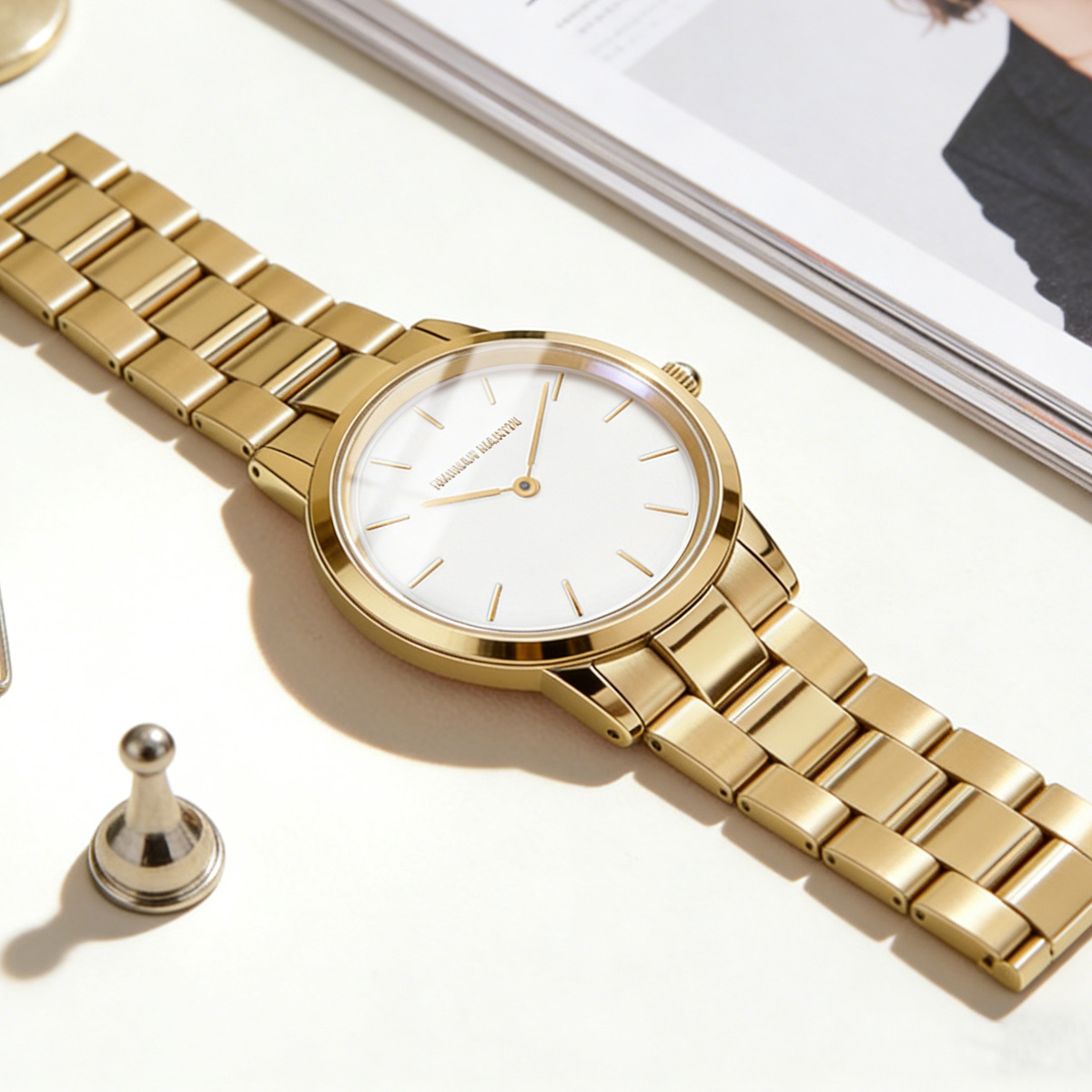 Womens Watch Rose Gold Stainle – Anti-Magnetic Watch recenzja i cena