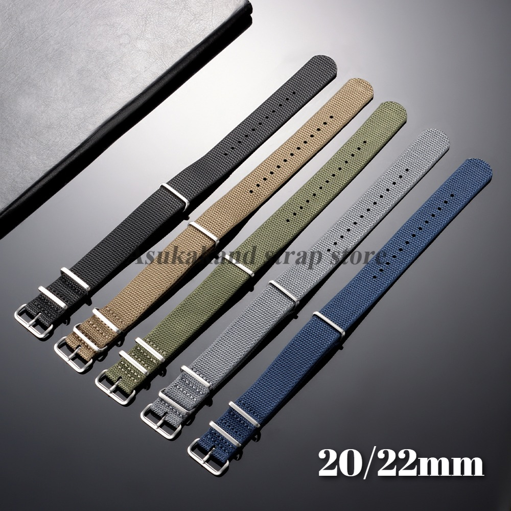 Ribbed Nylon Watch Strap 20mm  – Omega Watches Smartwatch recenzja i cena