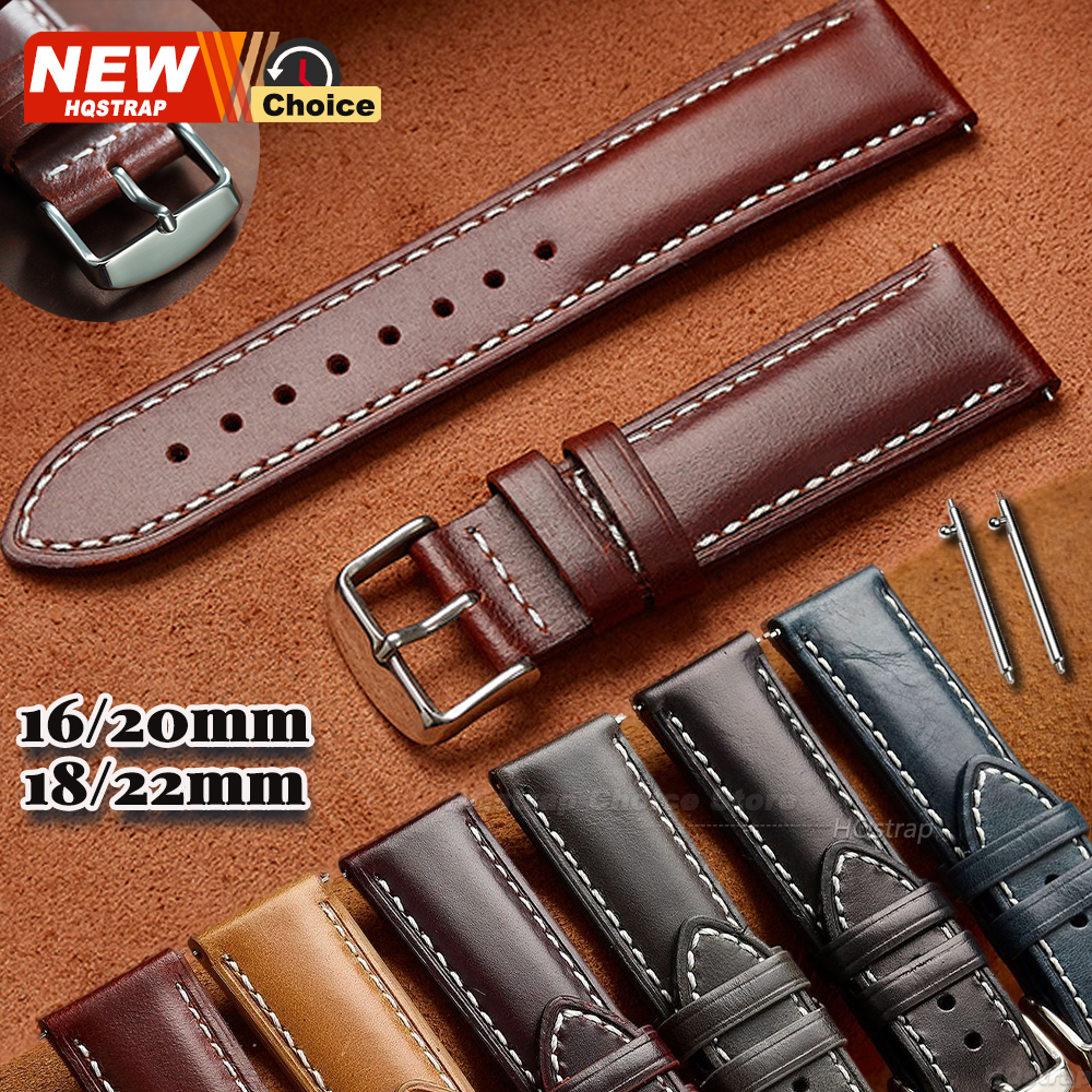 New Oil Wax Strap 16mm 18mm 20 – Omega Watches Smartwatch recenzja i cena
