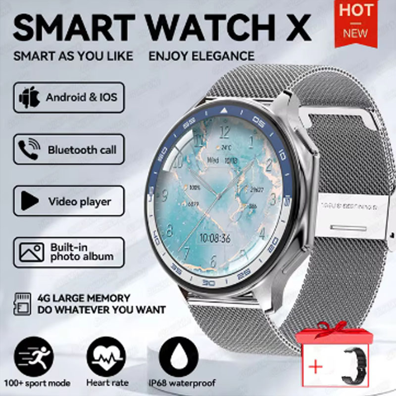 1.43 inch Big Screen Men Women – Smartwatch Iphone Watches For Women recenzja i cena