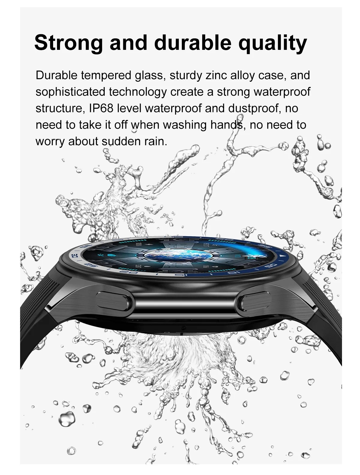 1.43 inch Big Screen Men Women – Smartwatch Iphone Watches For Women recenzja i cena